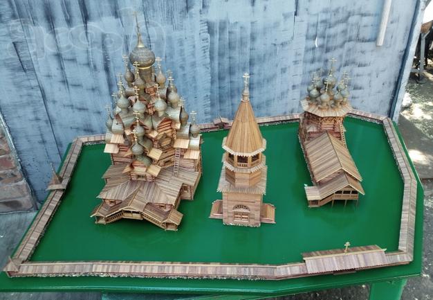Модель (макет) ансамбля «КИЖИ»